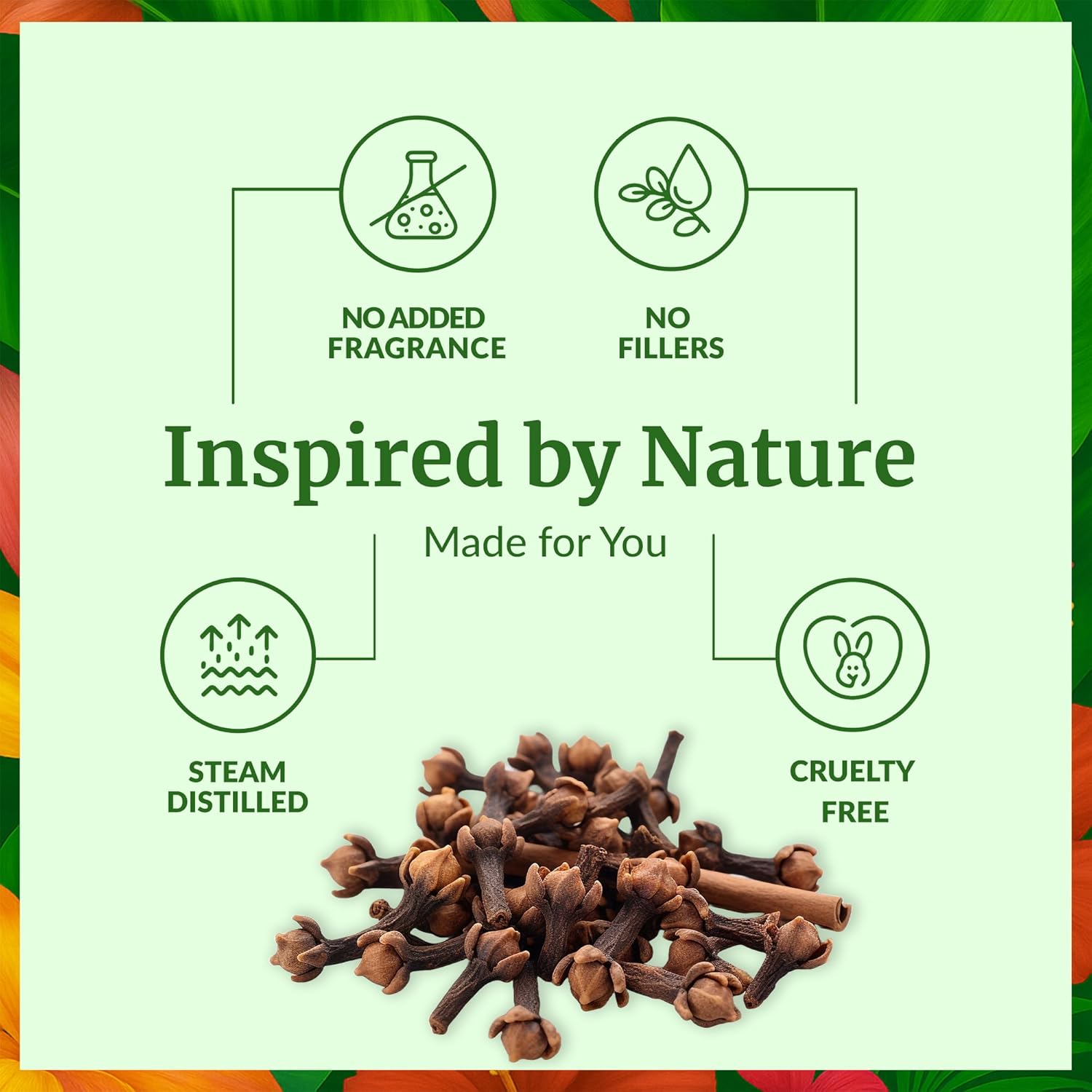 SVA Clove Bud Essential Oil – 32 Fl Oz – 100% Natural Clove Bud Oil - for Diffuser, Hair Care, Face, Skin Care, Aromatherapy, Scalp and Body Massage, Soap and Candle Making