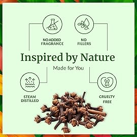 SVA Clove Bud Essential Oil - 32 Fl Oz - 100% Natural Clove Bud Oil - for Diffuser, Hair Care, Face, Skin Care, Aromatherapy, Scalp and Body Massage, Soap and Candle Making