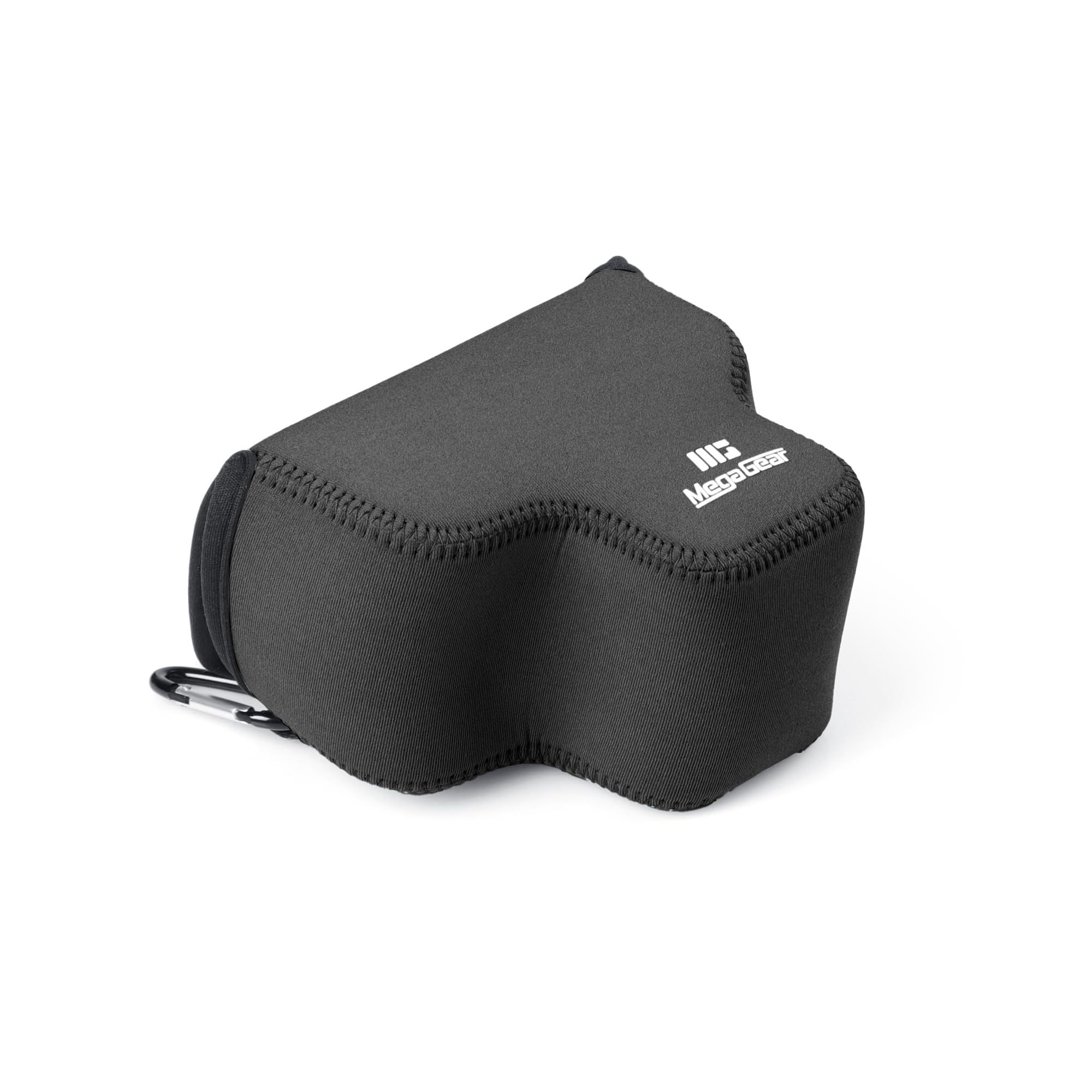MegaGear Neoprenowe etui na aparat Sony Alpha a7C Mark II (28-60 mm) - stylowa i ochronna torba do fotografii cyfrowej, Czarny, Etui na aparat