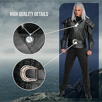 Ciondolo Lupo Witcher Per Specchietto Auto - Medaglione Geralt Di Rivia Grigio Antracite - Foto 11