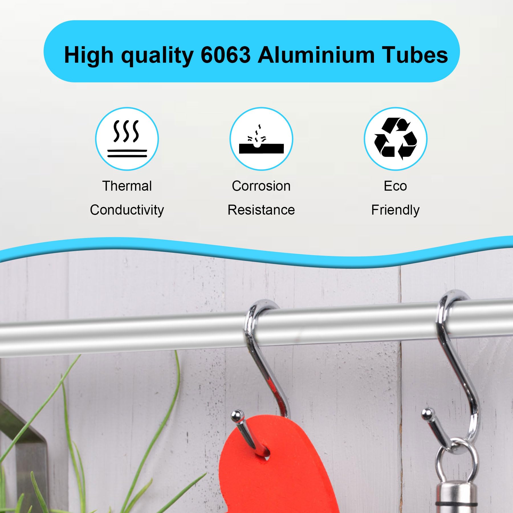 Lot De 3 Tubes Ronds Aluminium 6063 19mm X 13mm X 100mm - Bricolage Modélisme DIY