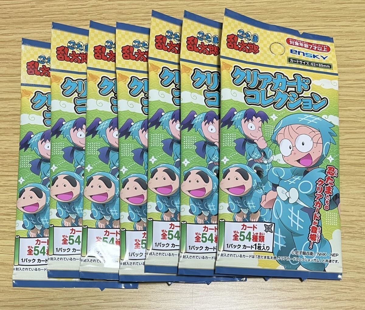 Amazon.co.jp: 7パック 忍たま乱太郎 クリアカードコレクション 忍たま