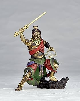 Amazon.co.jp: タケヤ式自在置物 不動明王 約135mm PVC&ABS製 塗装済み