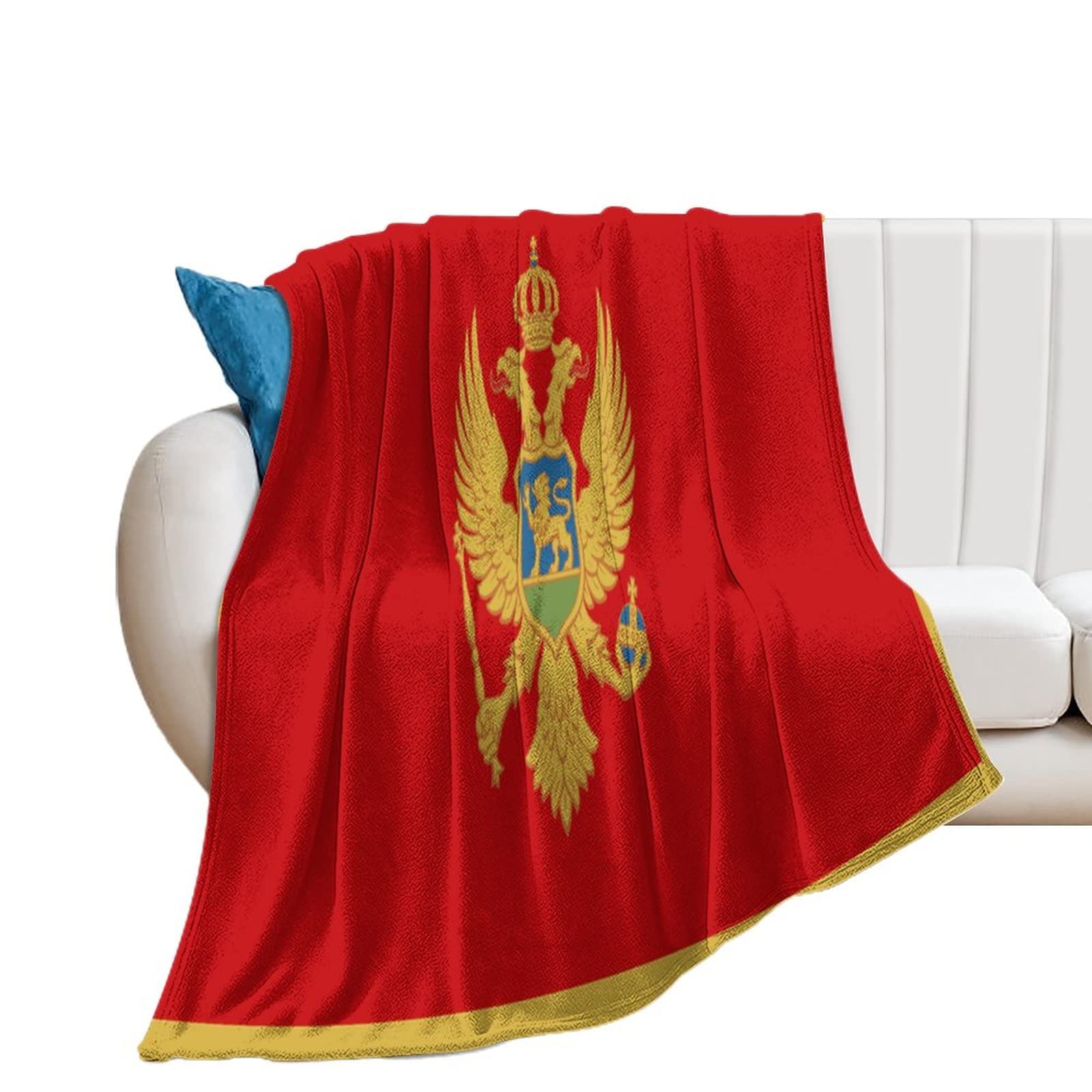 Couverture en flanelle chaude pour un canapé cocooning