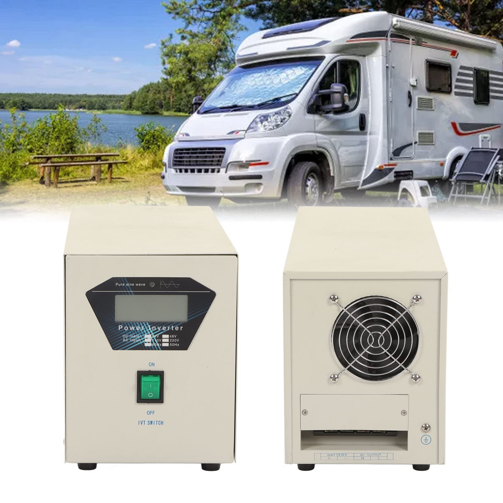 Inverter a Onda Sinusoidale Pura, Inverter Compatto da 1KW Off