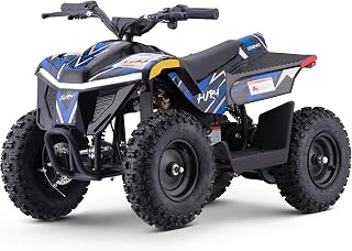 Droyd Electric ATV Vehicle Fury, 36V Kids Quad Bike with 500W Brushless Powerful Motor, 8-10 Miles Long Range Electric 4 Wheeler with Throttle Controlled Dual Suspension for Boys Girls Ages 6+