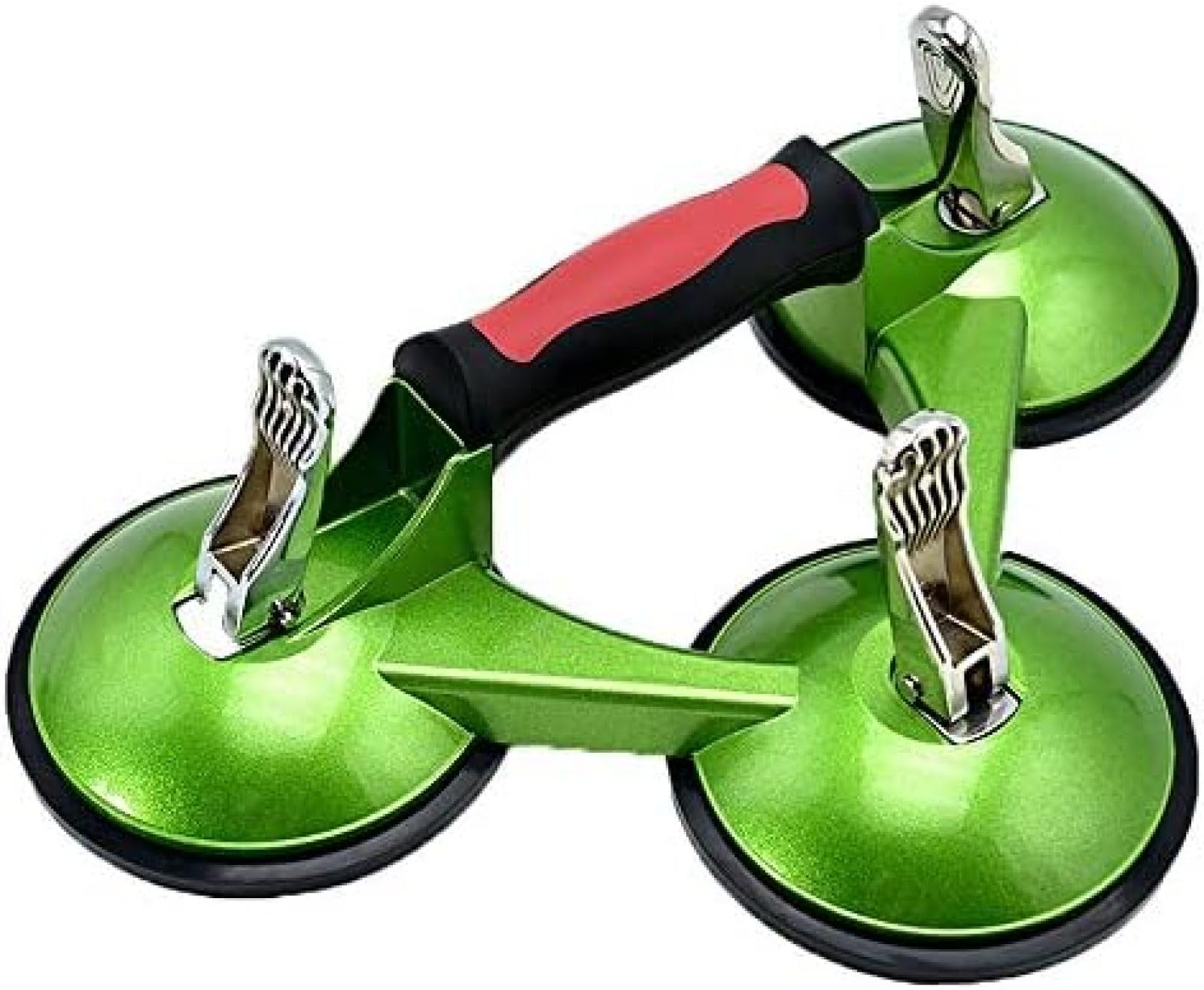 Ventouse Professionnelle Robuste – Plaque À Ventouse en Aluminium Robuste De Qualité Supérieure, Extracteur/lève-Verre/Pince Professionnel À 3 Poignées,YUYANAIAI