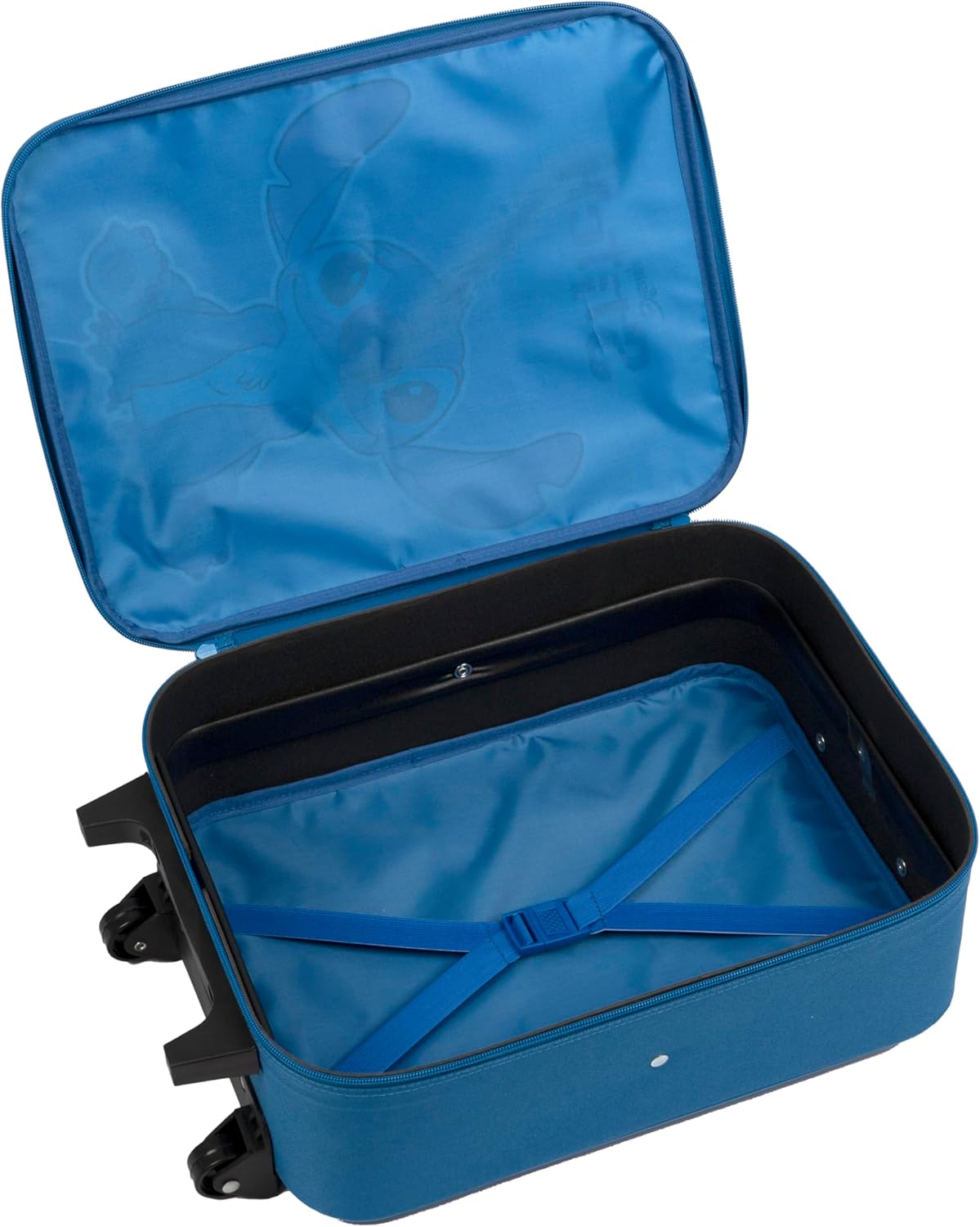 Undercover - Children's Trolley - Spacious Main Compartment - Ideal Travel Companion - Adjustable and Fixable Telescopic Pole - Dimensions 46 x 32 x 16 cm, Turquoise, Höhe: 46 cm, Breite: 32 cm,