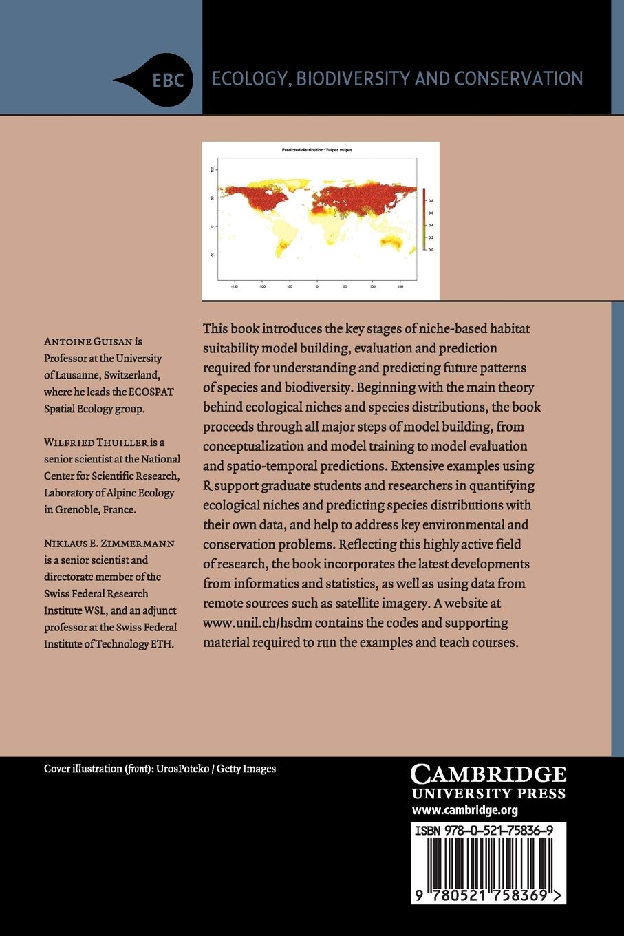 Habitat Suitability and Distribution Models: With Applications in R