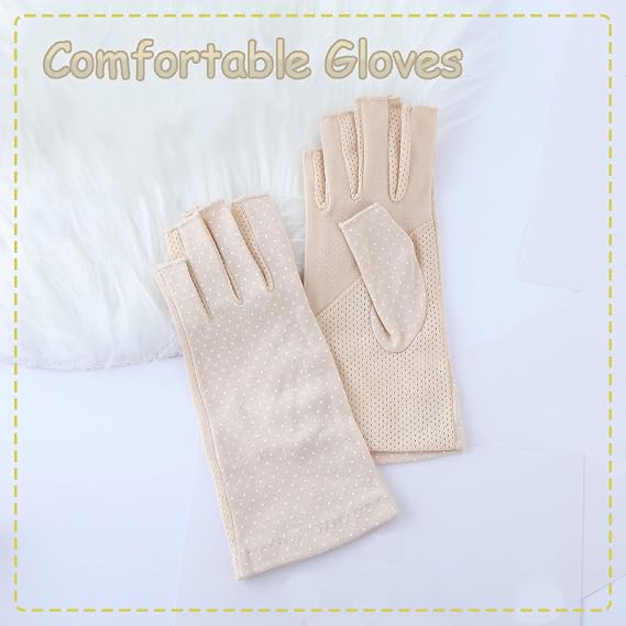 FGSS Summer-Sunblock-UV-Protection-Gloves Non-Slip Women Touchscreen Gloves