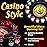 Bo Toys Glass Roulette Drinking Game Set - Casino Style With 2 Balls and 16 Glasses