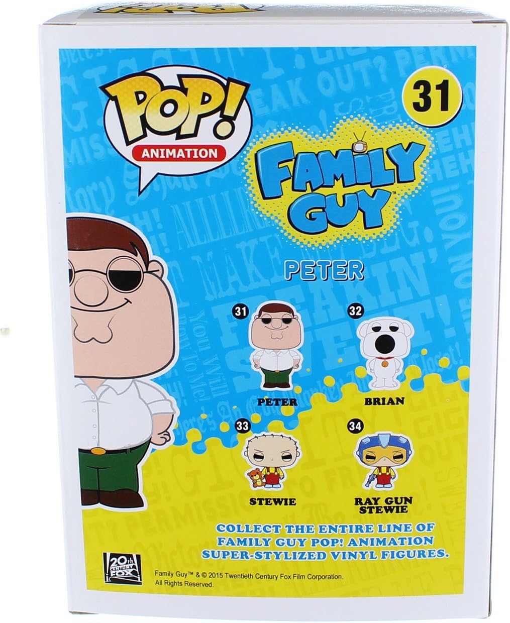 Funko POP TV: Family Guy Peter Action Figure image 4