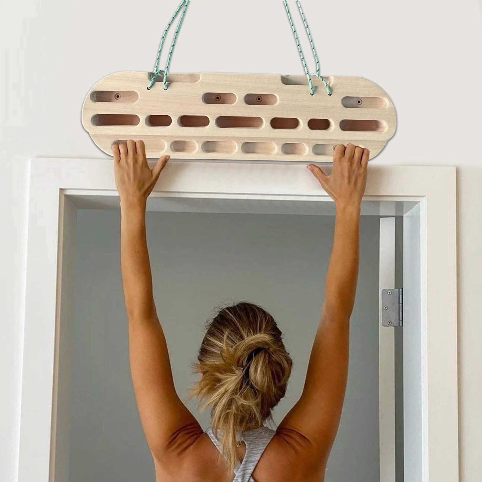 Klettern Hangboard Climbing Board Klettern Training Heimausrüstung Kletterboard Fingerboard Fingerstärker Grip Hangboard Bouldering Equipment Für Alle Klettertrainer