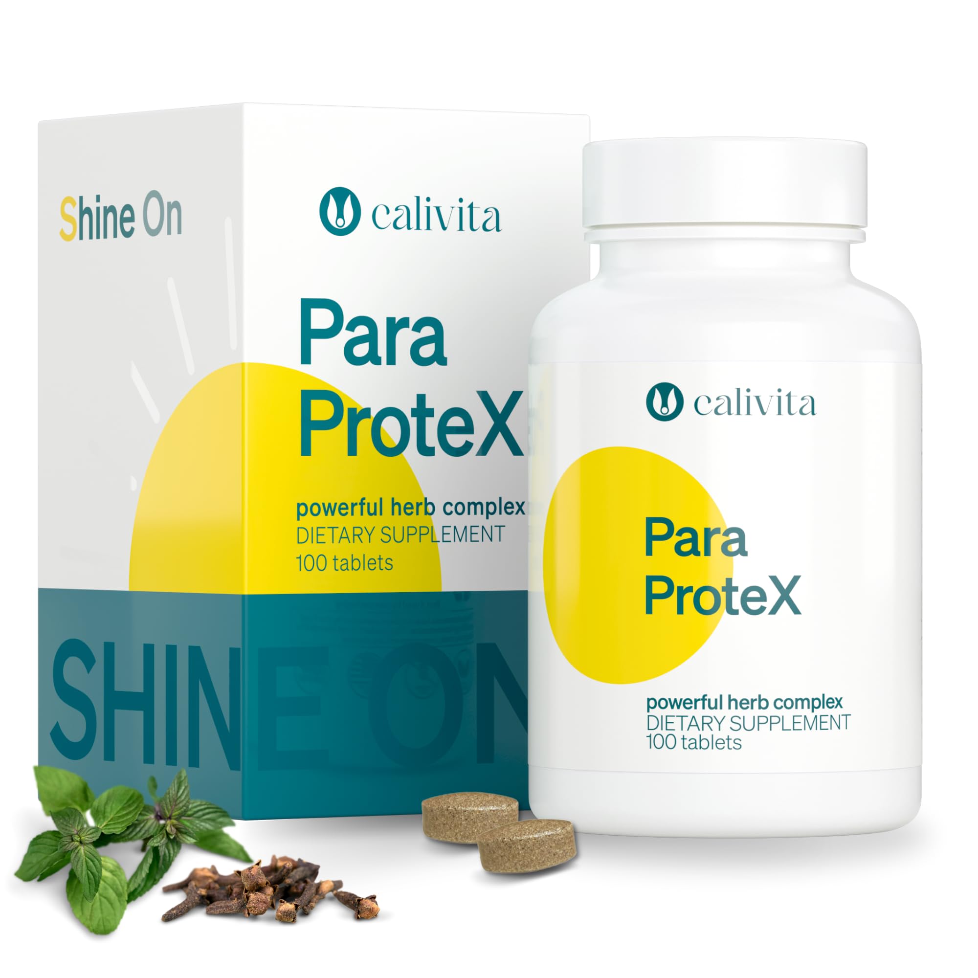ParaProteX – Detox Cleanse for Humans – Natural Gut Health Support – Black Walnut Wormwood Clove – Complete Gut Cleanse Detox – All Natural Herbal Complex – 100 Vegan Tablets