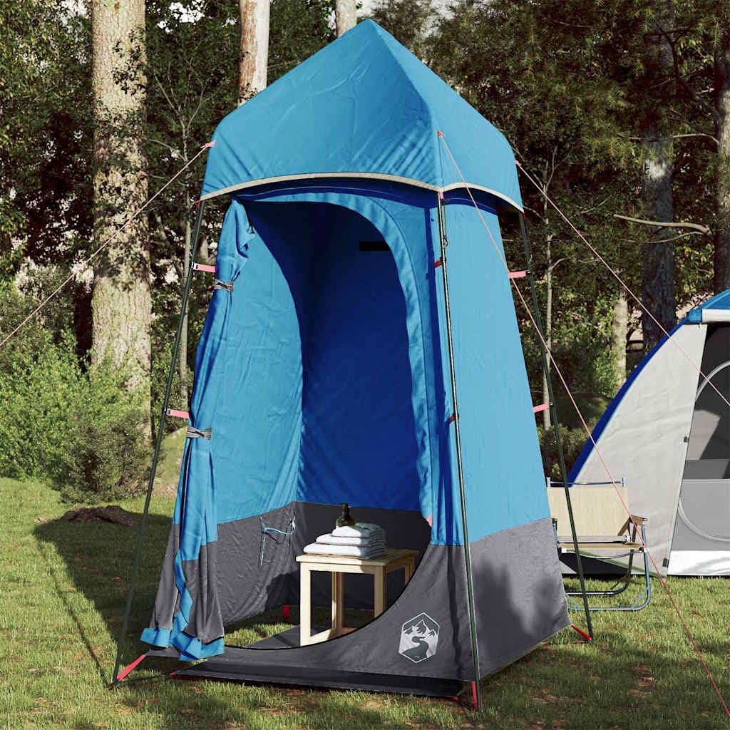 Tenda da doccia verde per campeggio e attività all'aperto, 121 x 121 x 225 cm, con telo da pavimento, in poliestere 190T, tenda mobile con custodia per il trasporto