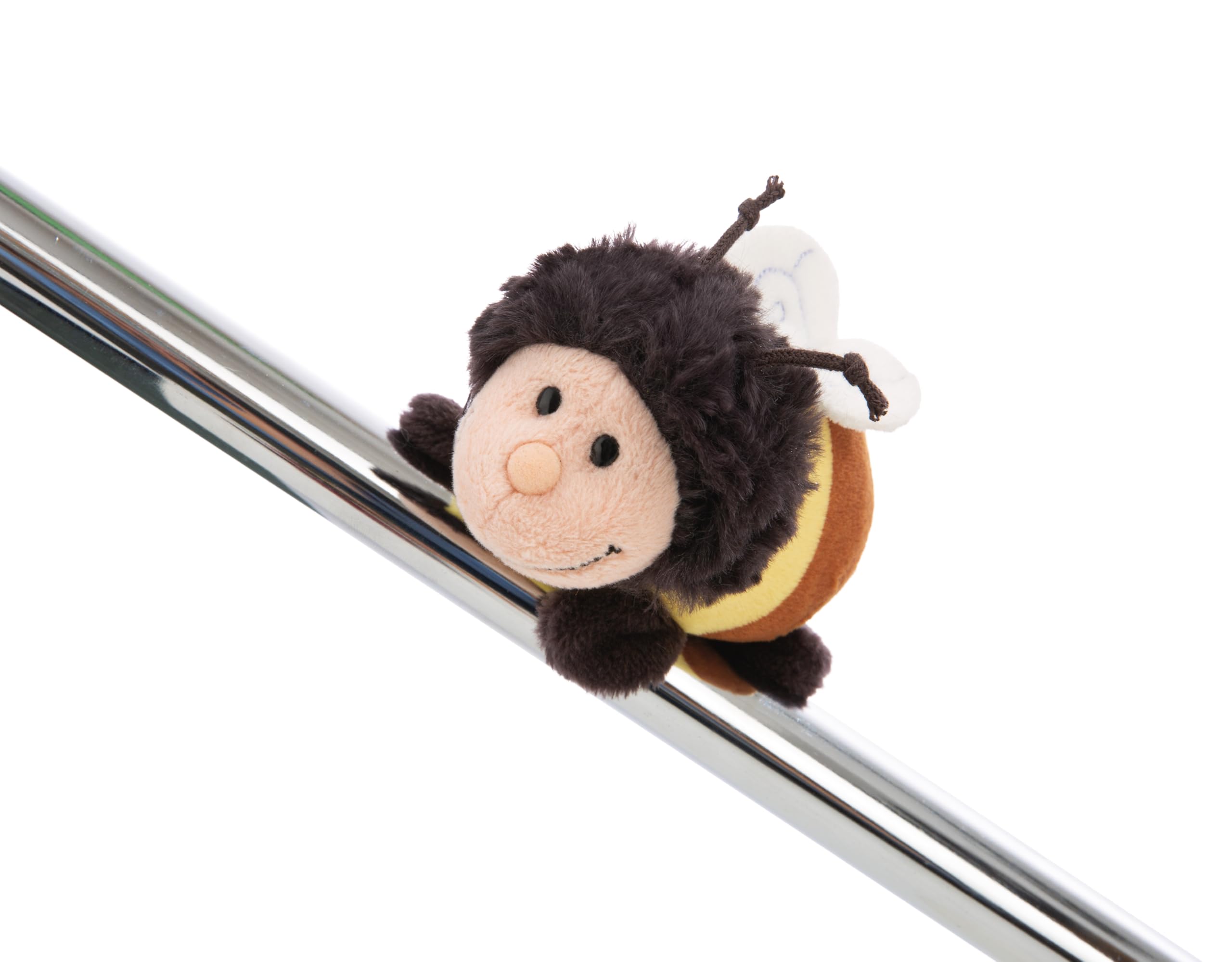 NICI MagNICI bumblebee Beelinda 10cm - yellow - Cuddly toy with magnet - plush toy for fridge, blackboard, metal & much more, great gift idea | 61623
