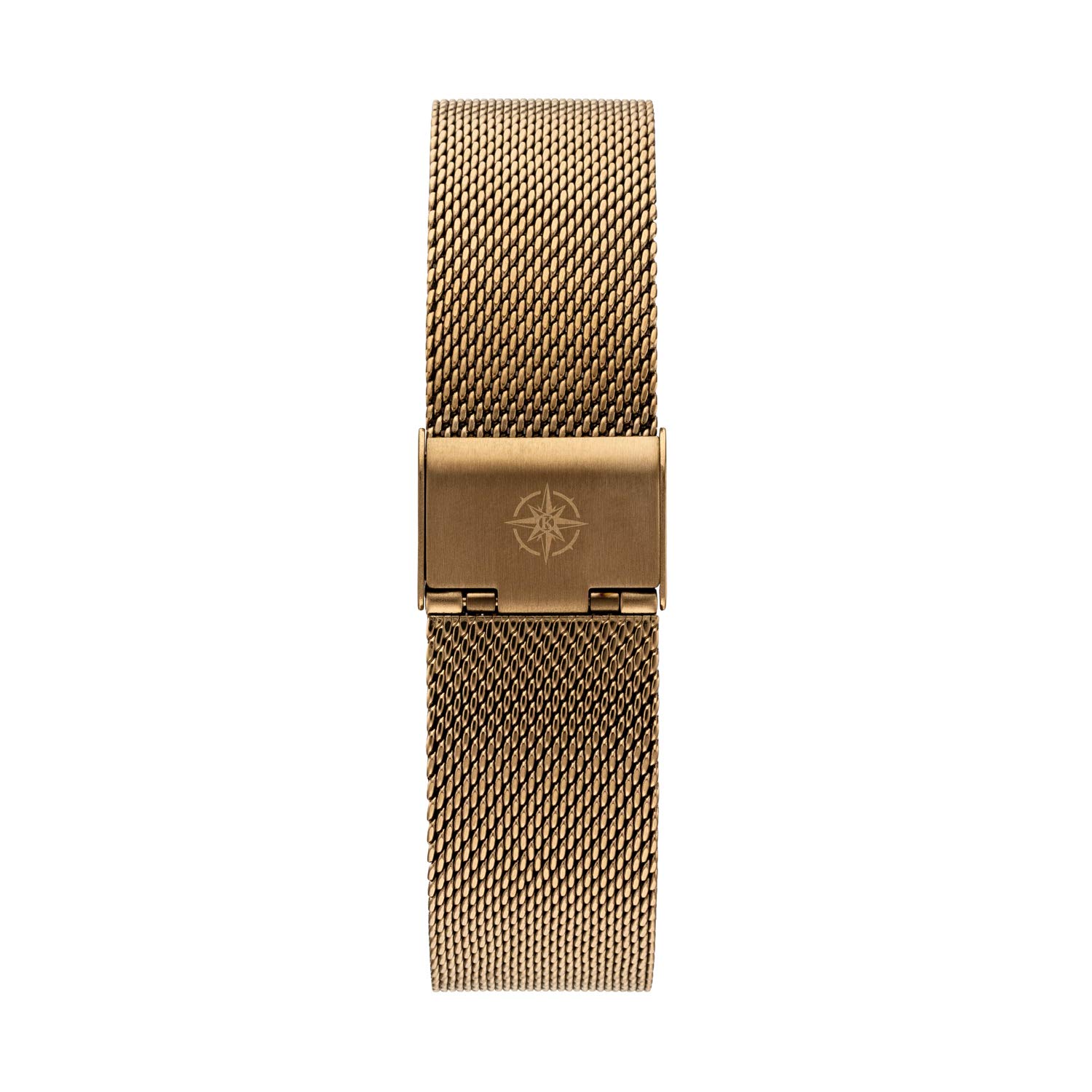 KIS-STR-40-123 - Orologio da uomo Stratolis in vetro zaffiro e mesh blu con cinturino in maglia Milanese