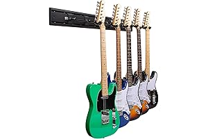 STRICH Guitar Wall Mount Hangers - Superior Strength for Rockin' Instrument Display