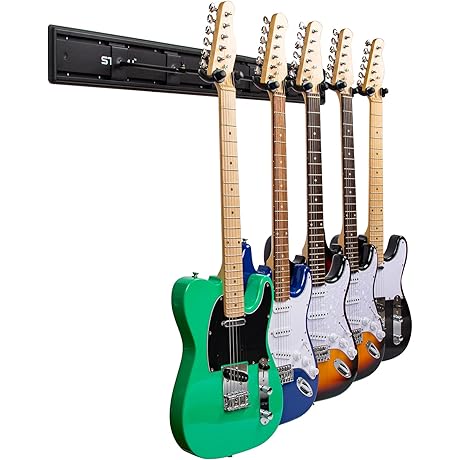 STRICH Guitar Wall Mount Hangers - Superior Strength for Rockin' Instrument Display