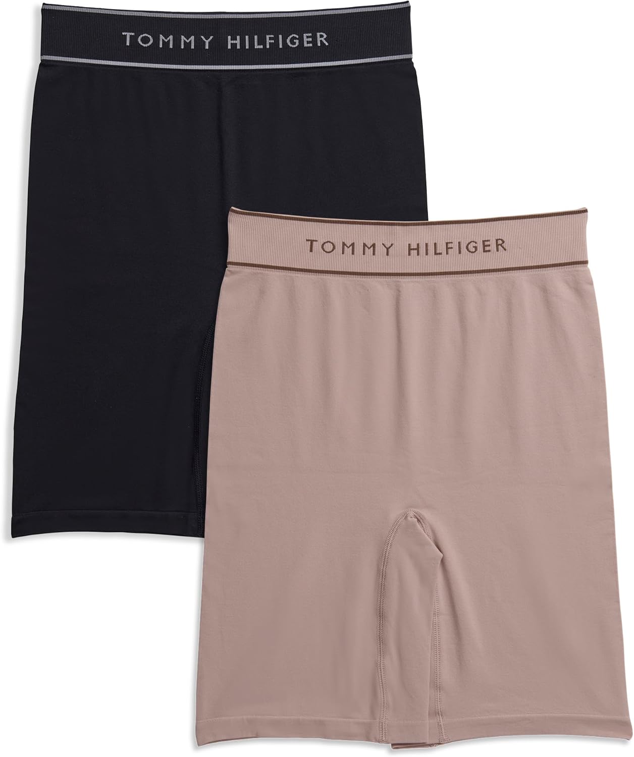 Tommy Hilfiger womens Seamless Bike Short 2-pack