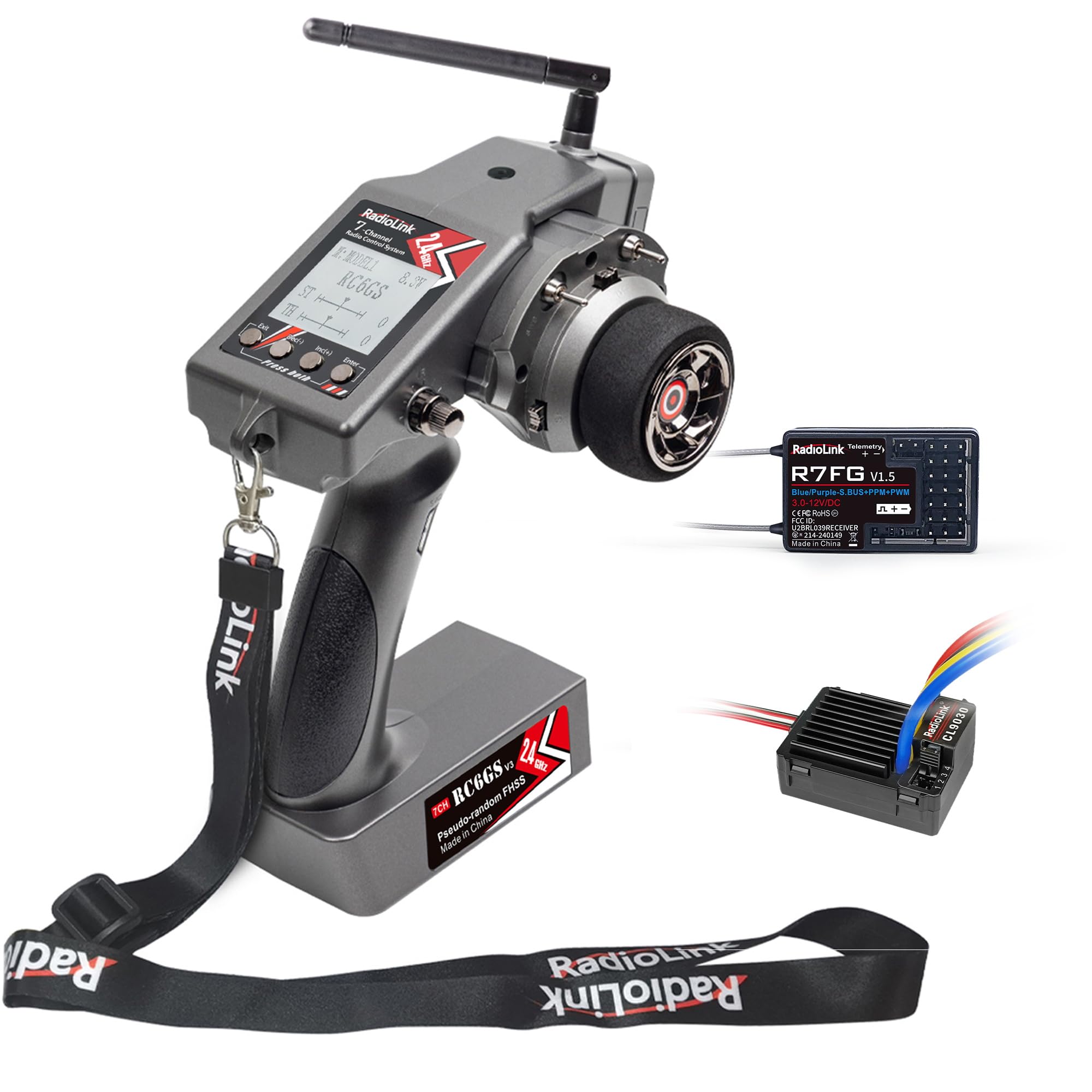 Amazon.com: Radiolink RC6GS V3 RC Transmitter, R7FG Gyro Receiver