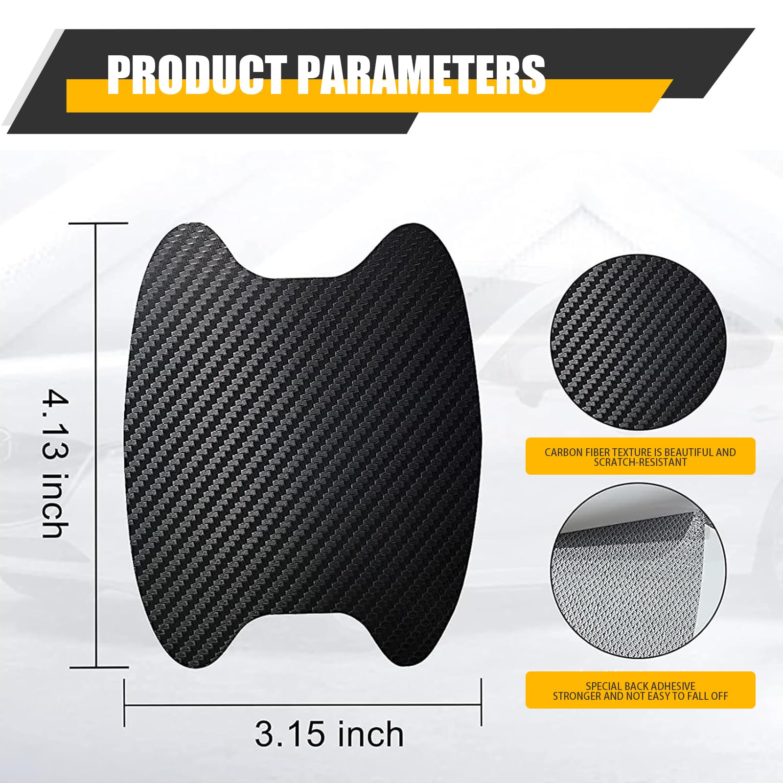 nodteem Pack-4 Car Door Bowl Protector, 4.1