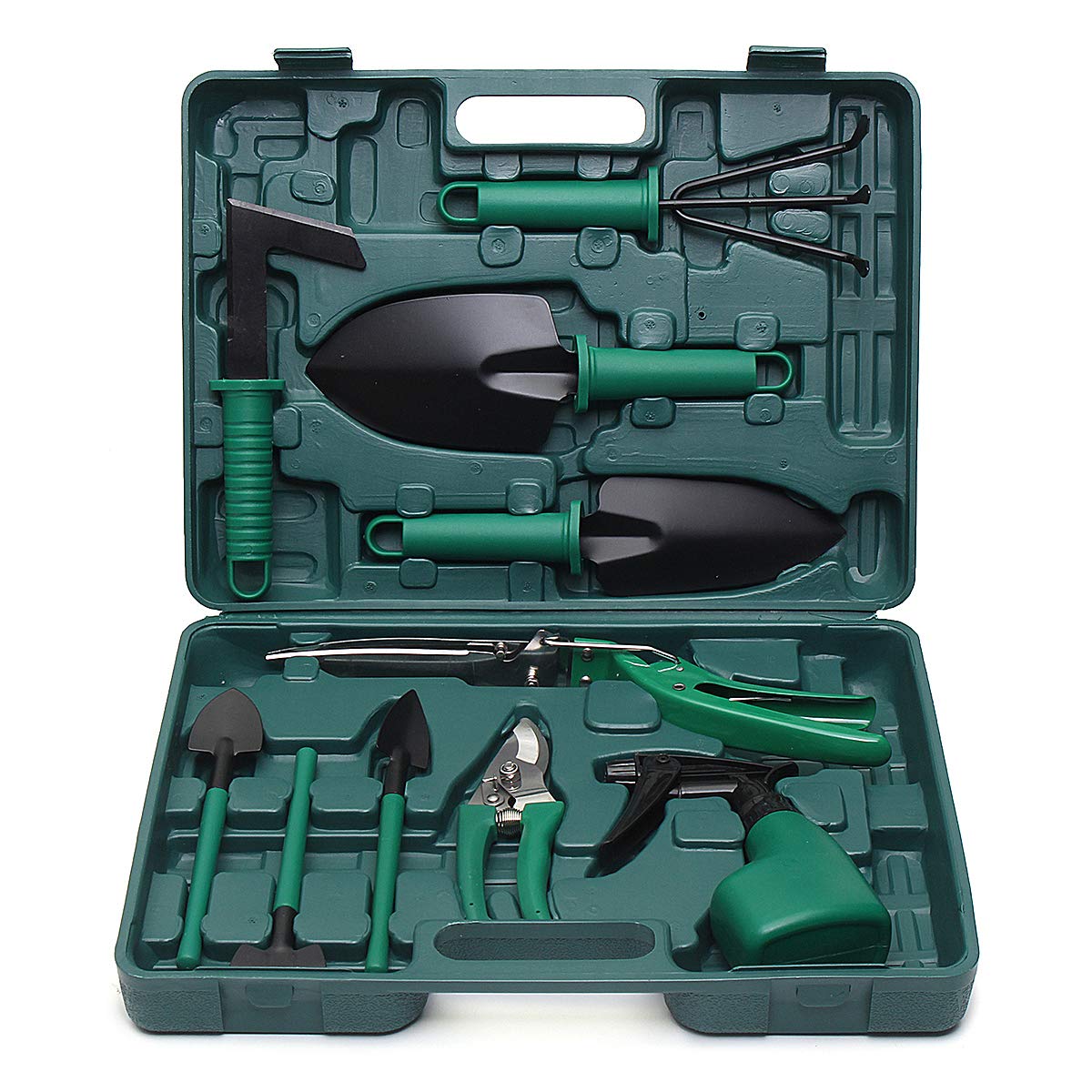 10Pcs Équipement De Jardinage En Acier Au Carbone Bonsai Outils Kits Cutter Ciseaux Outil