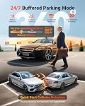 Vantrue N5S 4 Chaîne WiFi 360 Degré Dash Cam, STARVIS 2, IR Vision nocturne, 2.7K+1080P*2+1440P Rétroviseur avant à l'intérieur de la dashcam, commande vocale, GPS, 24 Heures de stationnement Mode, support 1TB Max