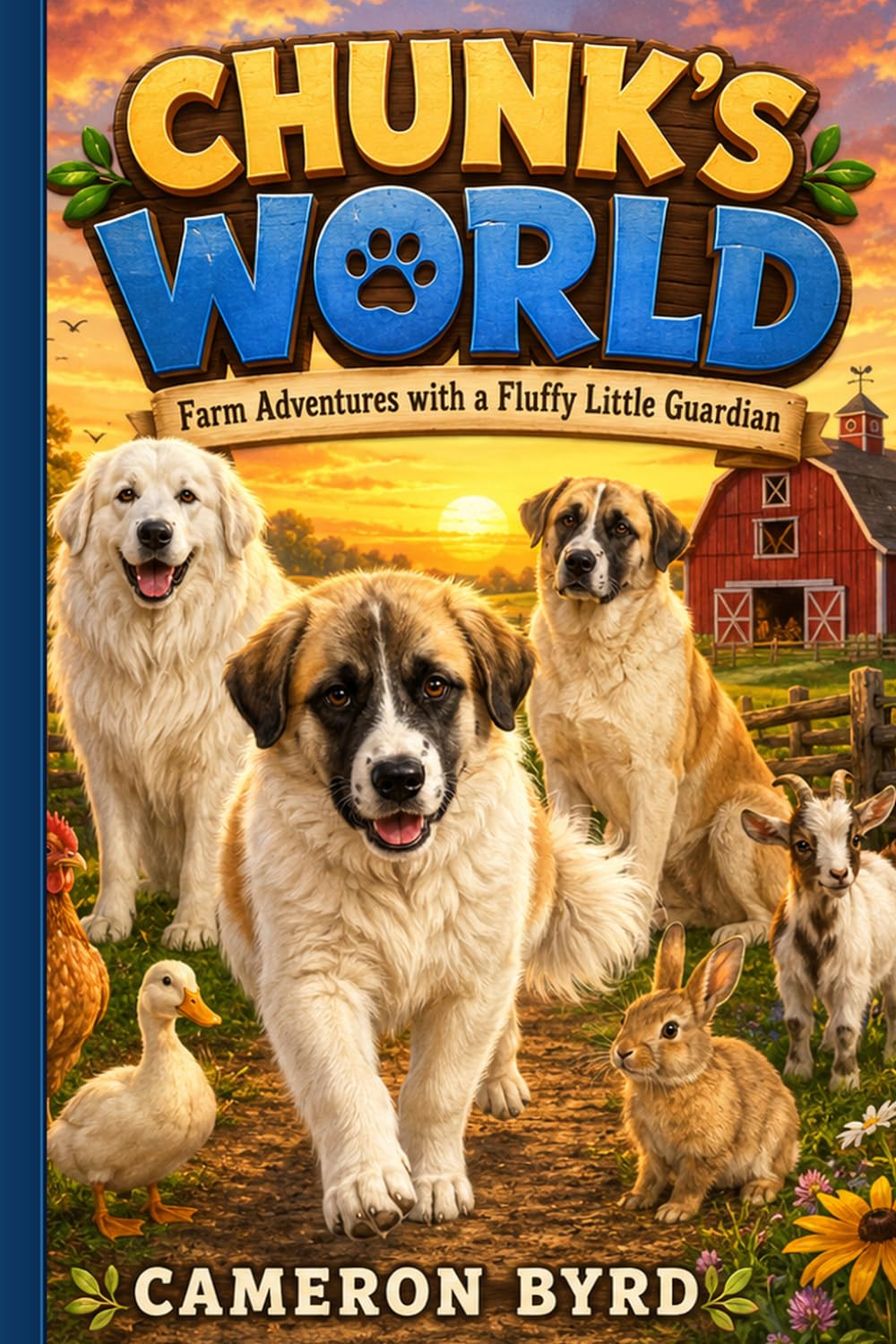 CHUNK'S WORLD: Chunk’s World: Farm Adventures with a Fluffy Little Guardian