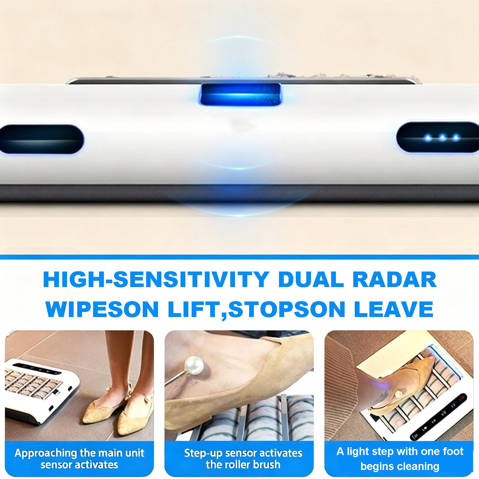 Limpiador de suela de zapatos totalmente automático, dispositivo inteligente de limpieza por inducción con cepillado de agua para botas y zapatos, ideal para uso doméstico y comercial