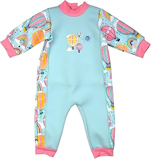 Thermal Swimsuit One Piece Warm in One Wetsuit Swimwear for Babies by Splash About