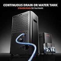 Vista 7 de SPIDER FARMER Dehumidifier,32 Pints Plant Dehumidifier with Drain Hose,Temperature & Humidity Sensor Probe,24H Timer Function, Compressor