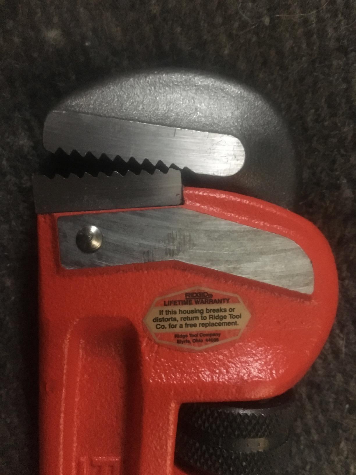 Clé à Pipe Droite Ridgid 14 – The Ridge Heavy Duty, Outil De Plomberie USA, Occasion