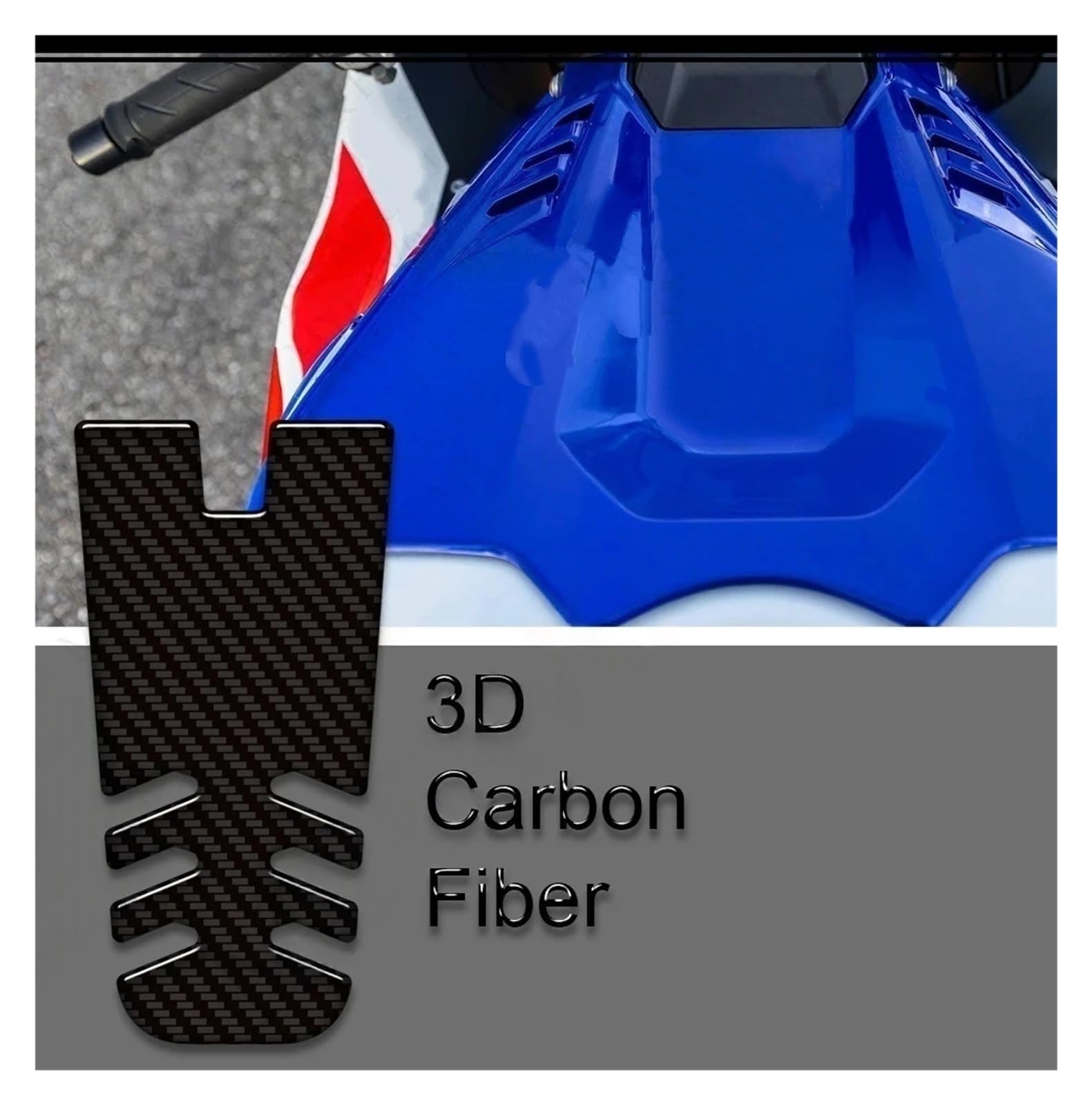 Autoadesivi Protezione Serbatoio In Carbonio Per Hond&a CBR1000RR-R