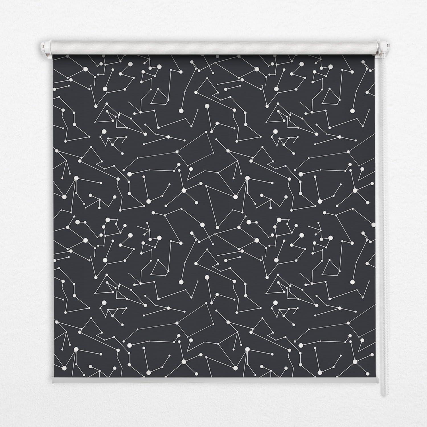 Store enrouleur perméable anti éblouissement Tulup Constellation 50x50cm