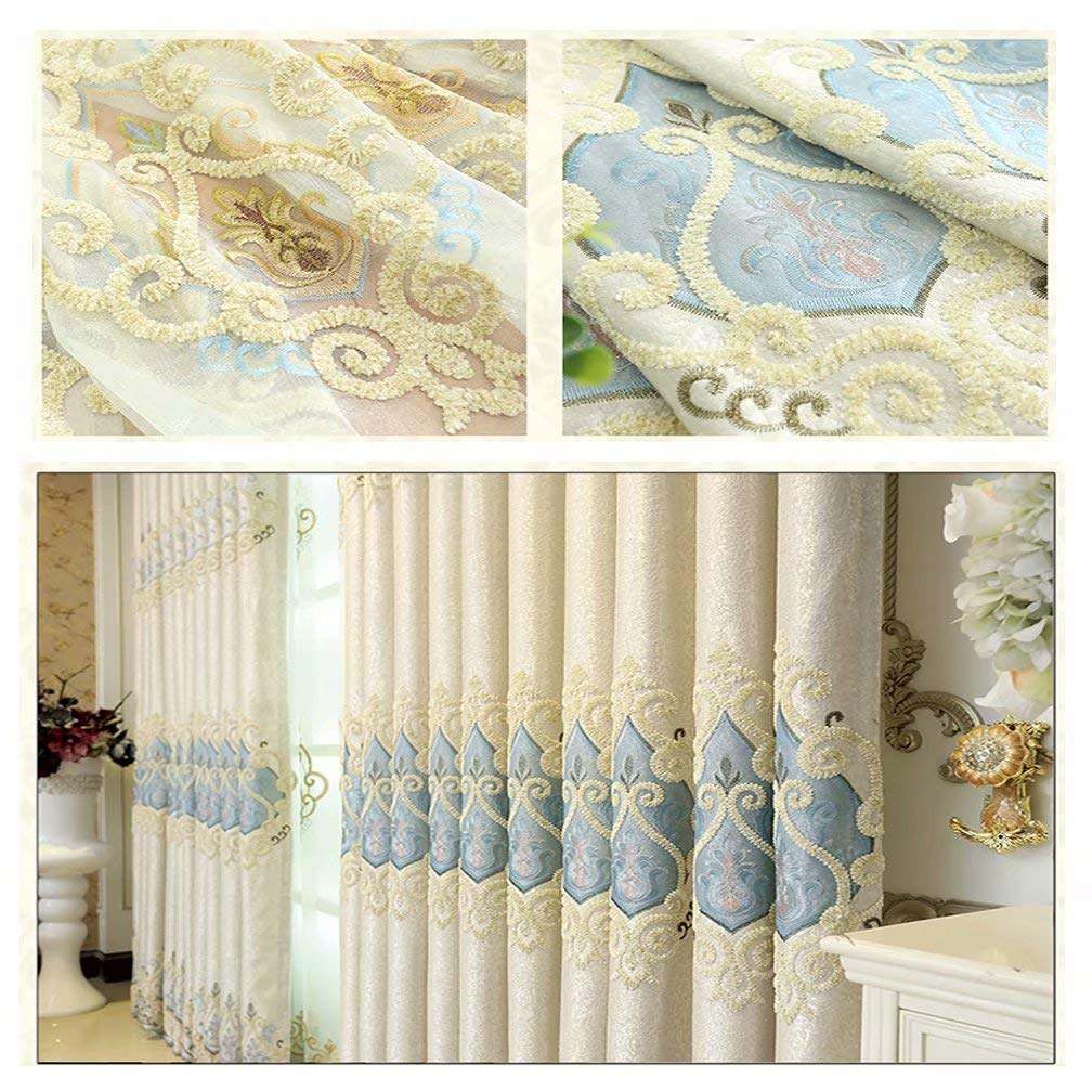 Amazon｜カーテン レースカーテン 遮光度約30% 1枚入り ヨーロッパ