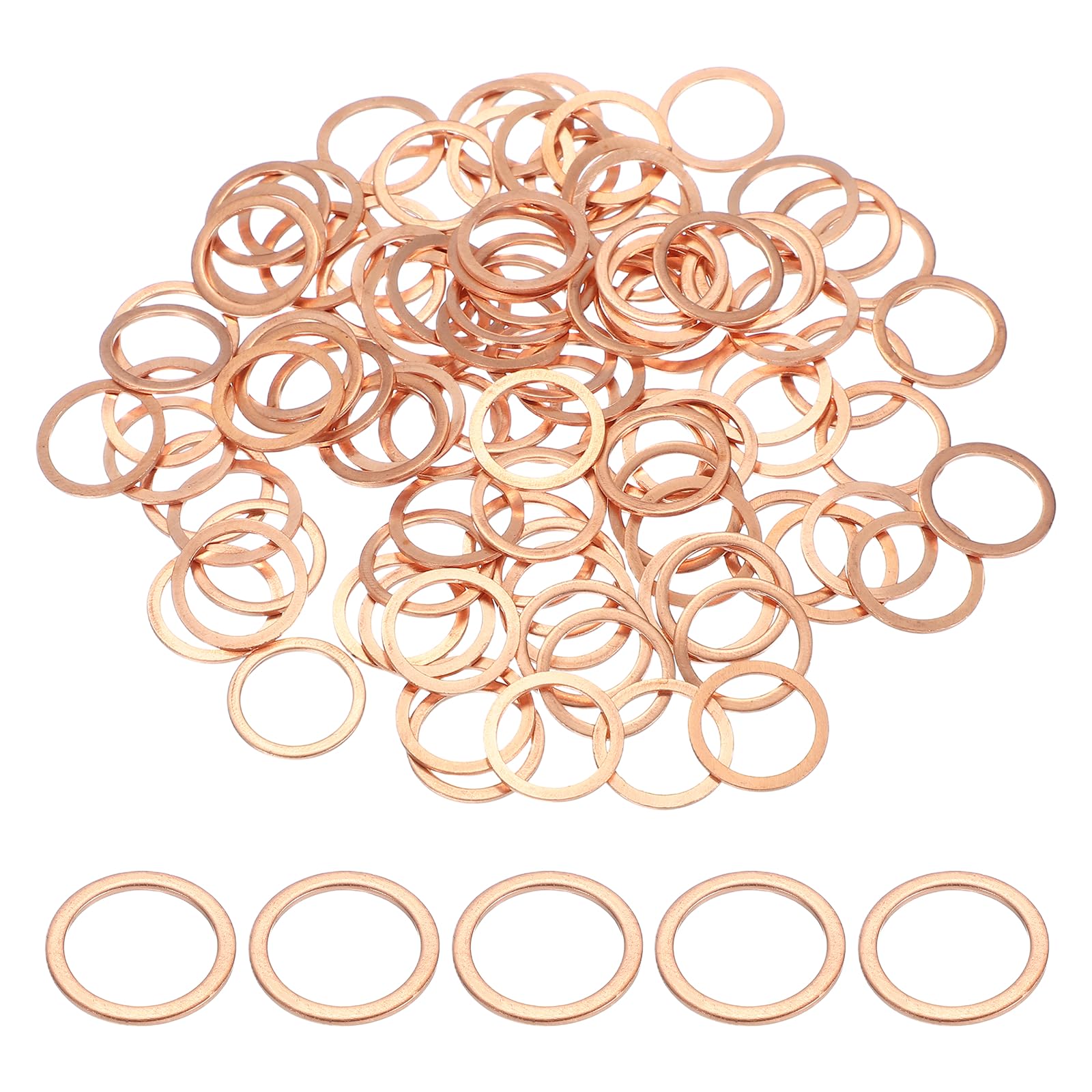 PATIKIL M14 Copper Washer Sealing Ring