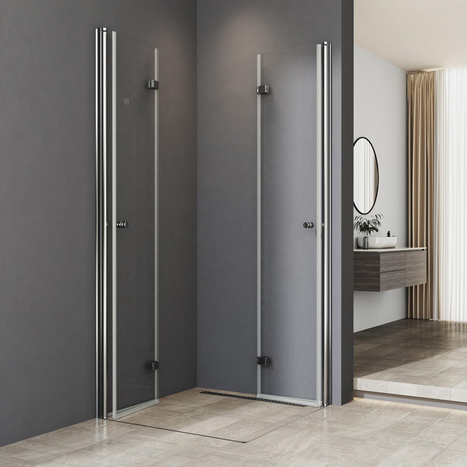 Stylische Duschnische Von VidaXL - Platzsparend Und Praktisch