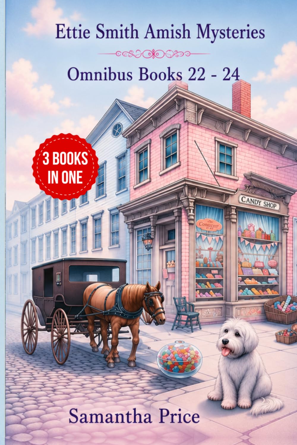 Ettie Smith Amish Mysteries Omnibus: Sugar and Spite: A Puzzling Amish Murder: Amish Dead & Breakfast: Amish Christian Cozy Mysteries