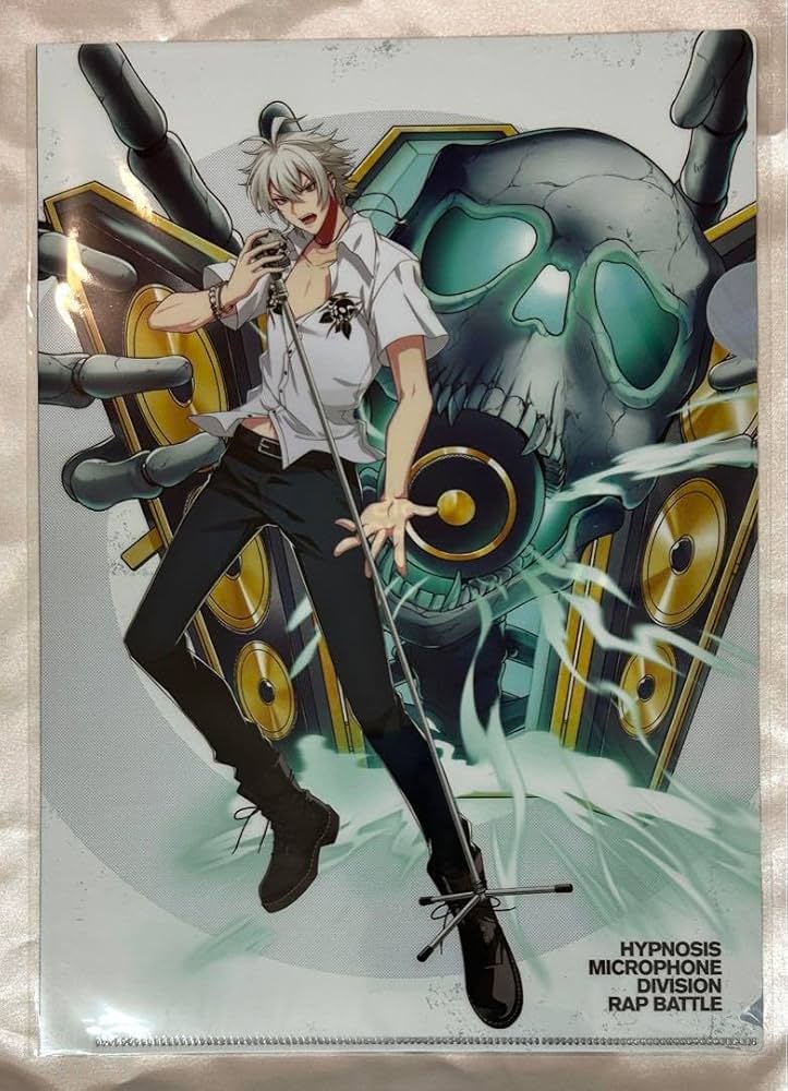 ヒプノシスマイク　ヒプマイ　マルイ　クリアしおり　左馬刻　EW02 Amazon.co.jp: 碧棺左馬刻 箔押し ヒプマイ ぱしゃこれ クリア