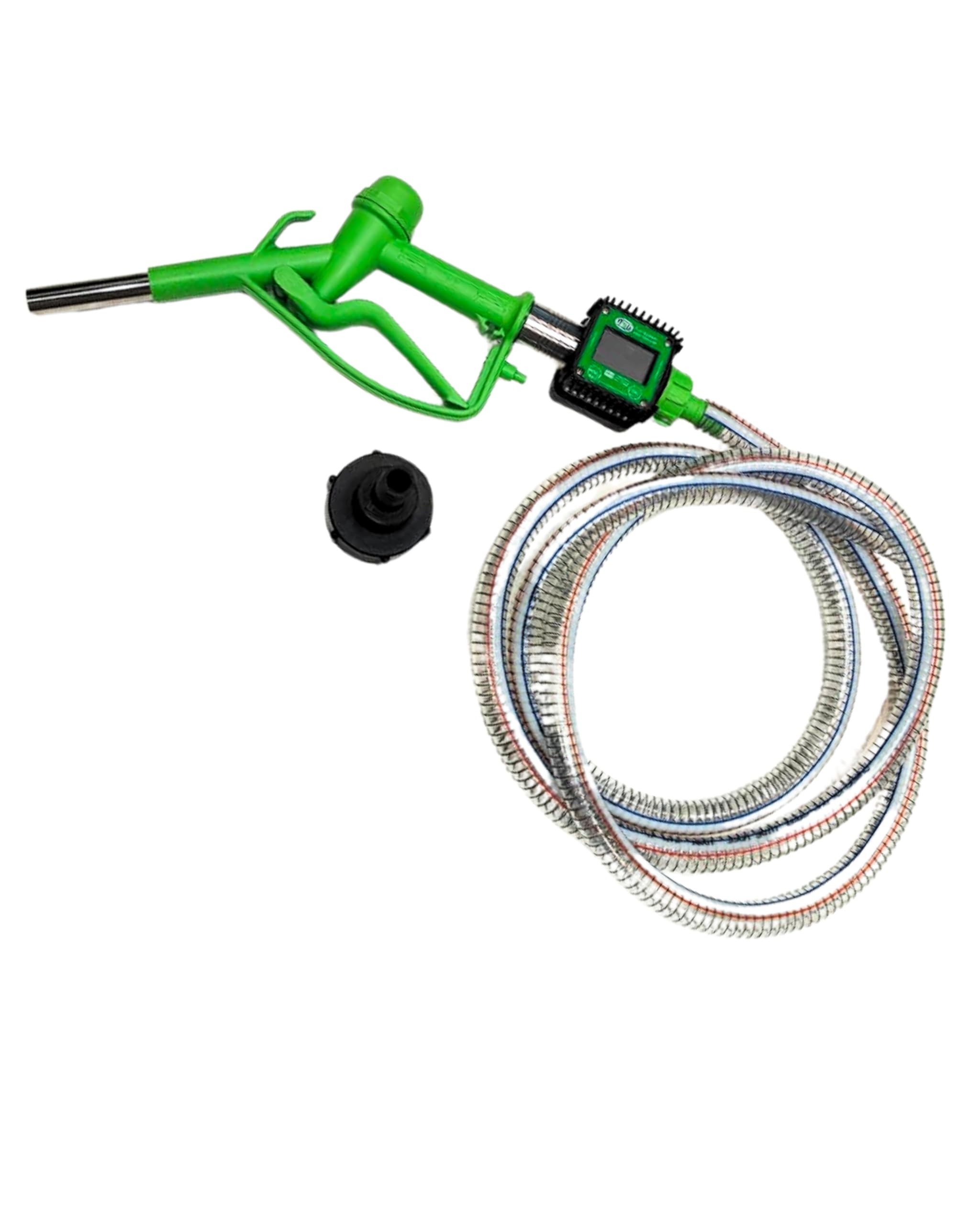FSI DM20 DEF/UREA Digital Turbine Accurate [Compatible with AdBlue®] Flow Meter Gravity Kit with 3Mtr PVC wire braided Pipe and IBC TANK Adapter 2"x3/4"-image-37