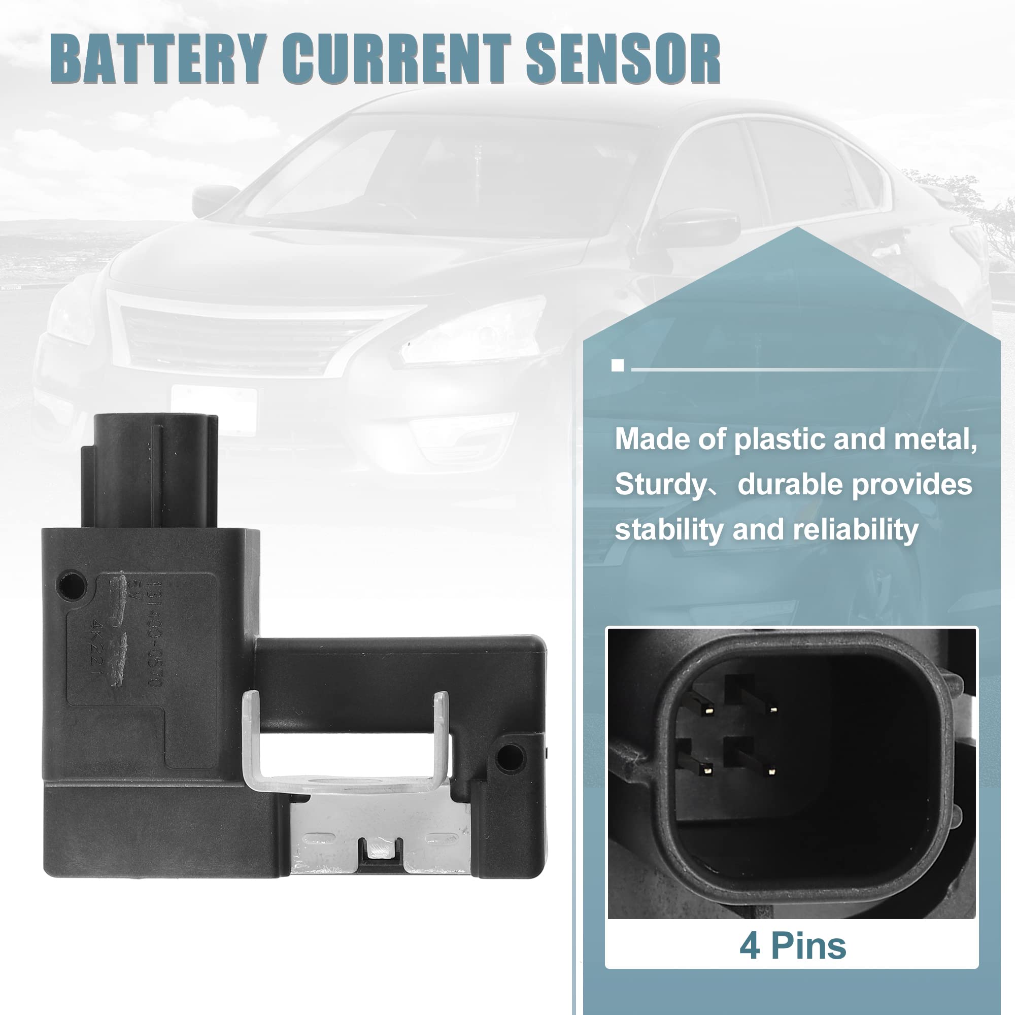 X AUTOHAUX Battery Current Capteur pour Nissan Altima Versa Feuille 294G0-1HH0A