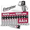 Energizer Advanced - AA Batteries (24 Pack) - Double A Battery 1.5V - Up To 100% Longer Lasting - Ideal for High-Drain Devices - 0% Plastic Packaging - 10 Year Shelf Life [Amazon Exclusive]