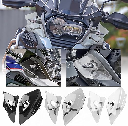 Protector de parabrisas lateral para motocicleta compatible con B.M.W R1250GS R 1250 GS (2019-2023) R1200GS R1200 GS LC (2013-2019) F750GS F850GS