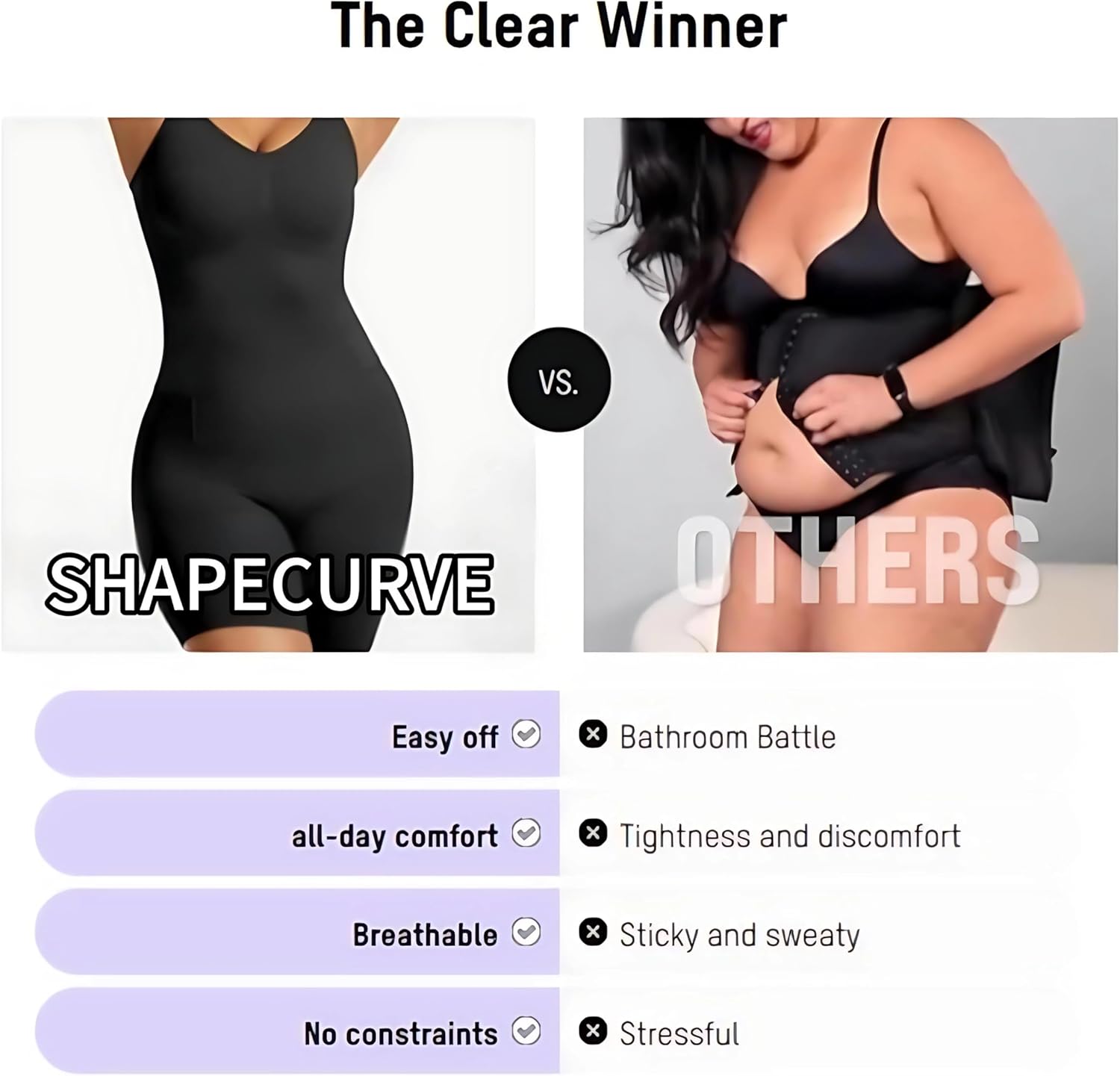 Double Compression Tummy Control Shapewear with Bra Fajas Colombianas Full Body Shaper Butt Lifter Bodysuit Zipper Crotch