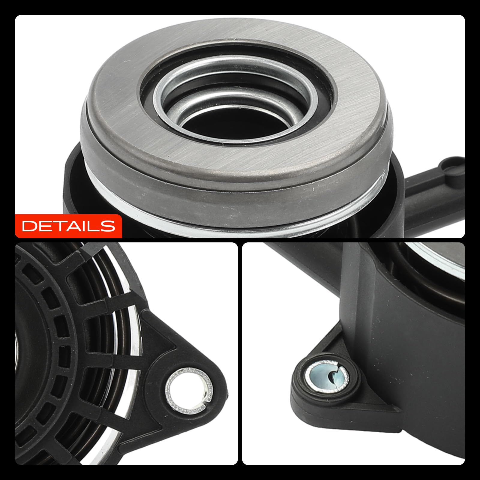 Frankberg Zentralausrücker Kupplung ohne Sensor Kompatibel mit Fiesta V JD JH 1.2L-1.6L 2001-2008 B-Max JK 1.0L-1.6L 2012-2023 C-Max DM2 1.6L-1.8L 2007-2010 Replace# 510005810