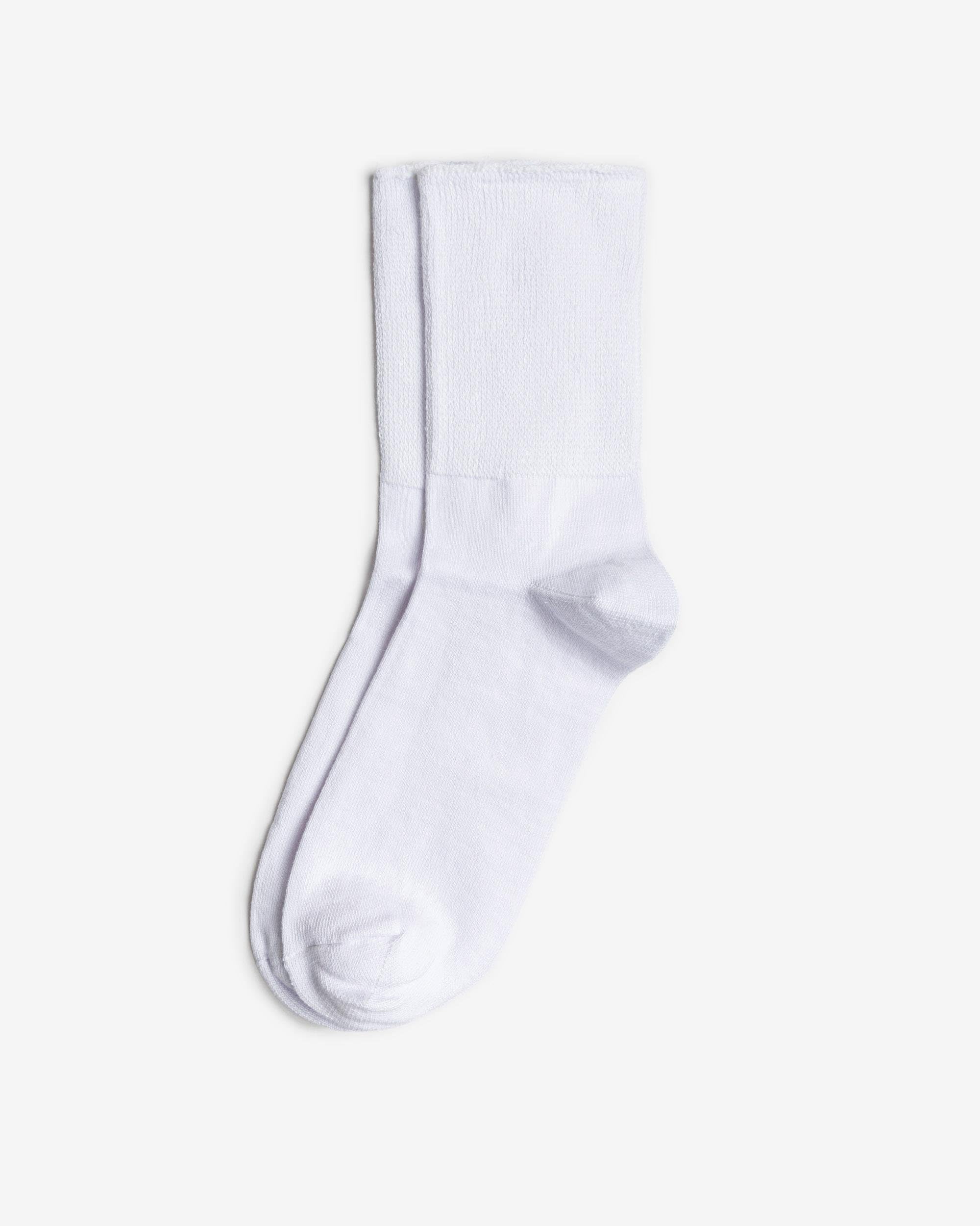 lavendel Calzini diabetici in bambù, 6 paia, senza cuciture, nero o bianco, senza gomma, per uomo e donna, traspiranti, Oekotex-100, Nero, 36-40