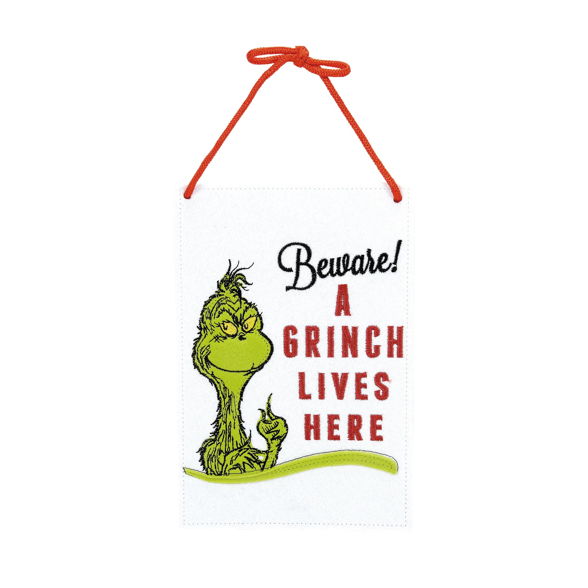 Grinch Dr. Seuss Department 56 pour remplacer la couronne classique