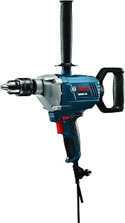 Bosch GBM9-16 9 Amp Heavy-Duty Drill Mixer with 5/8" Keyed Chuck & 360° Rotatable D-Handle for Paint, Plaster, Mortar