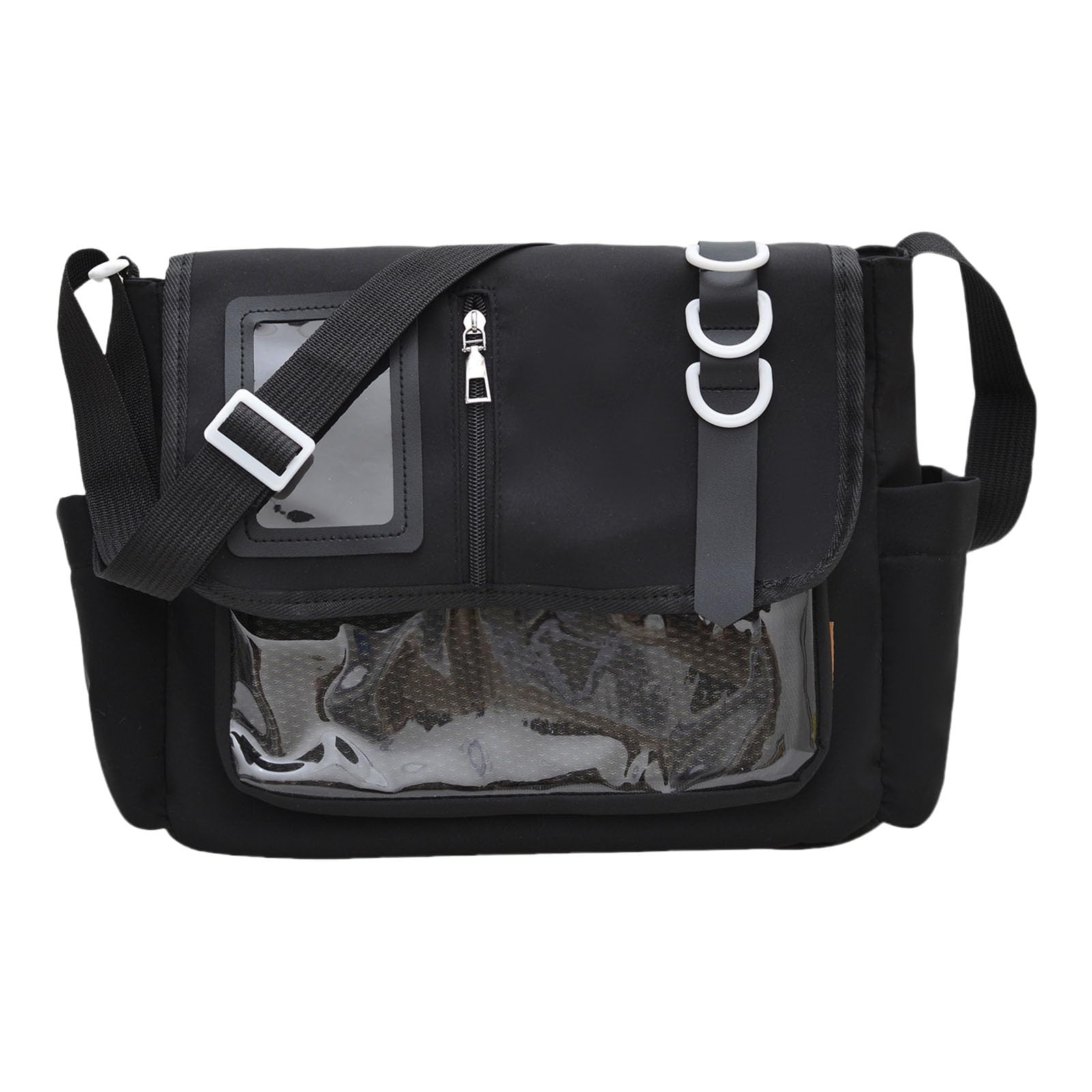 Elnwnnkc Crossbody Bag for Pin Display Lovely Itabag Japanese Styles Shoulder Bag Messengers Fashion School Casual Crossbody